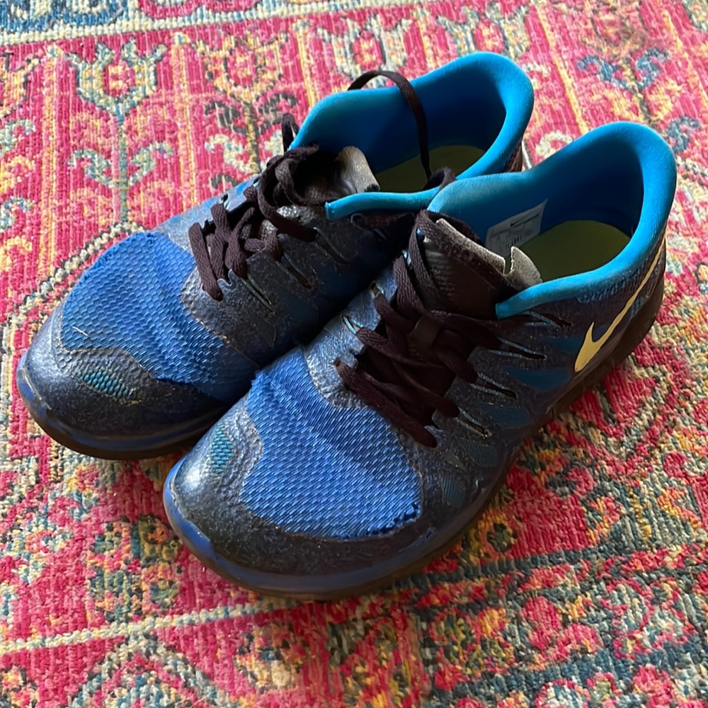 Well worn Nike Free 5.0